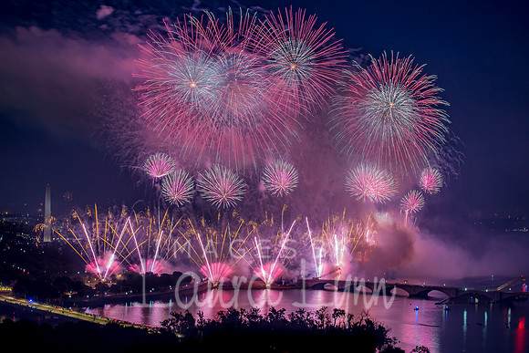 Independence Day Fireworks over the National Mall #7437