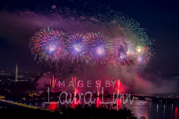Independence Day Fireworks over the National Mall #7433