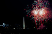 Independence Day Fireworks over the National Mall #0907