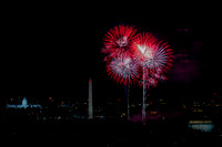 Independence Day Fireworks over the National Mall #0939