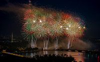 Independence Day Fireworks over the National Mall #7414