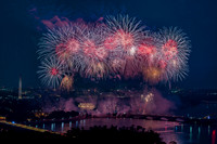 Independence Day Fireworks over the National Mall #7401