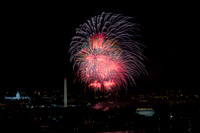 Independence Day Fireworks over the National Mall #0940