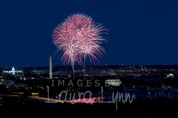 Independence Day Fireworks over the National Mall #0903