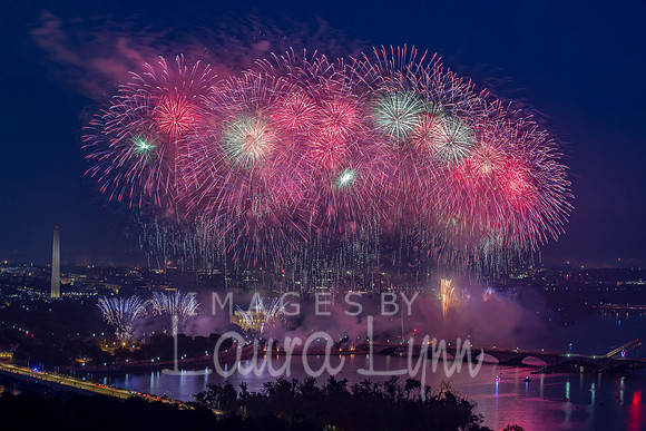 Independence Day Fireworks over the National Mall #7402